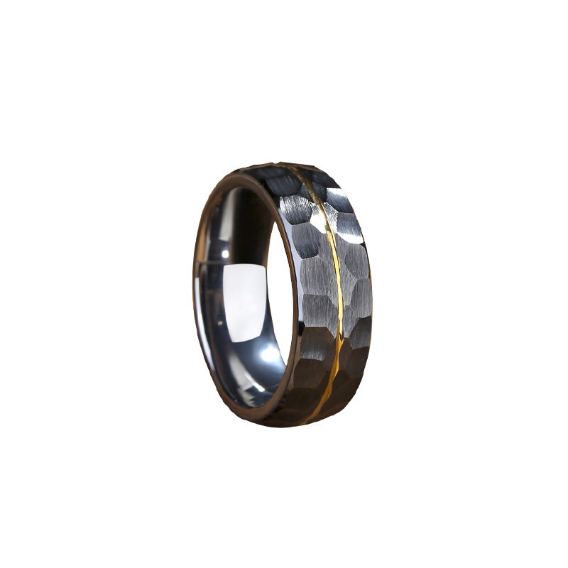 Smart elevator access control nfc induction ring Tesla car key unlock multifunctional meteorite tungsten steel ring