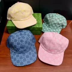 G Letter Jacquard Baseball Cap European and American Cross-Border Export Duckbill Cap Double g Unisex Fashion High-Quality Metal Side Logo Style