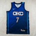 Heat pressed 26 thunder 7 city deep blue