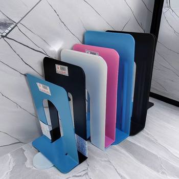 Bookend Student Desktop Bookend Library Book Clip Office Bookend Storage Clip Metal Book Divider Bezel