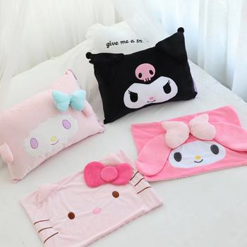 Soft Cute Cartoon Cute Deviruchi Plush Pillowcase Removable and Washable Children's Student Dormitory Single Pillowcase Pillow Cover