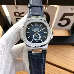 Nautilus Series Multifunctional Men's Mechanical Watch European and American Simple Business Belt Watch Men's Timing Aliexpress Batch