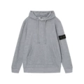 9922 heather grey french terry hoodie