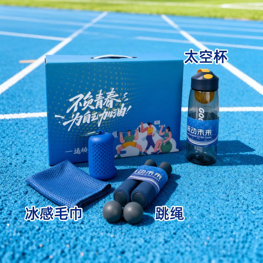 伴手礼运动礼包员工入职公司周年庆礼品团建活动奖品健身户外礼品