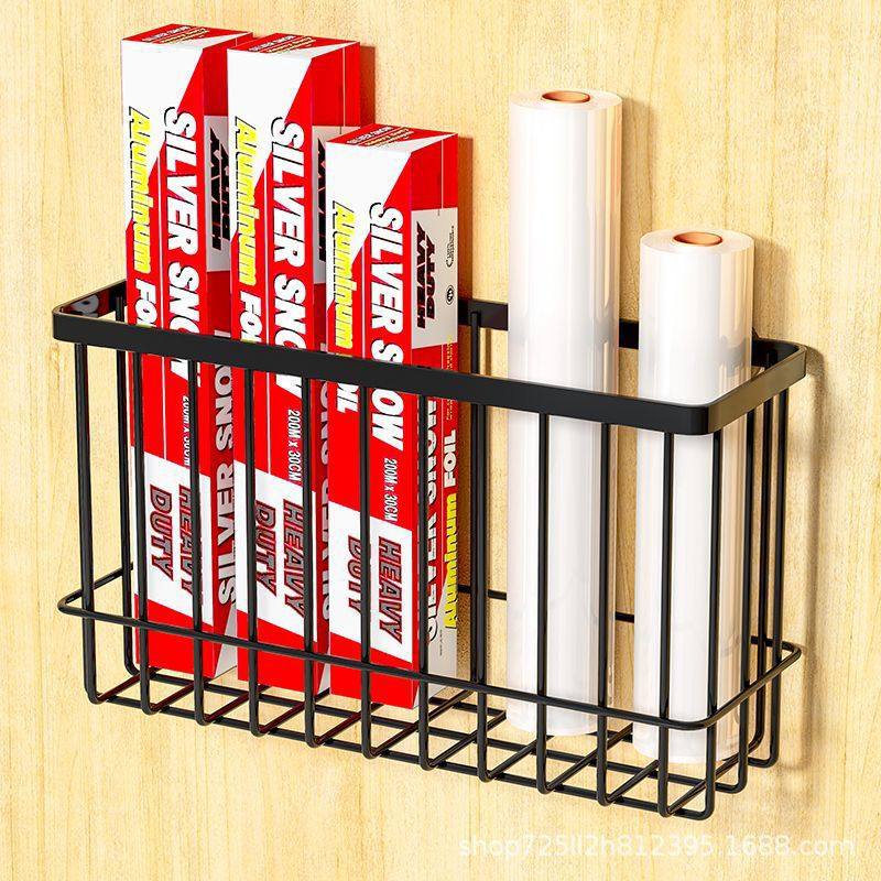 Kitchen Refrigerator Magnetic Absorption Storage Rack Preservation Bag Paper Towel Artifact Side Gap Stitching Products Storage Rack for Fresh-keeping Film