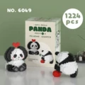 6049 Panda F(2 out of 1 with building block cushion)