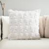 Cross-Border New Easter Quilted Embroidered Pillowcase Rabbit Fur Sofa Pillow Bedside Pillow Office Back Cushion Waist Pillow