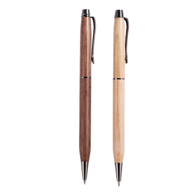 Factory Direct Walnut Signature Pen Signature Pen Business Office Gift Gel Pen Water Pen Wooden Pen Body
