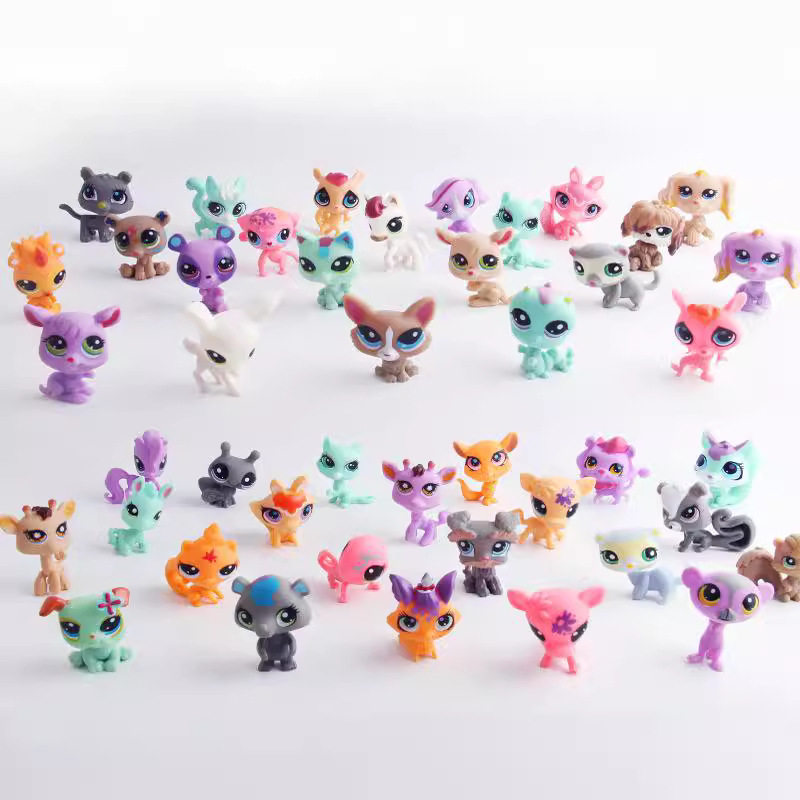 多款塘胶公仔摆件模型  动物手办玩偶宠物花园装饰礼品送小孩玩具