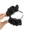 Korean Style Large Gauze Bubble Grab Clip Gentle Temperament Back of Head Hair Shark Clip Elegant Hair Display Volume Grab Clip