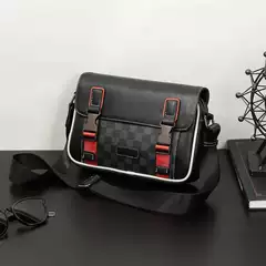 2024 New Men's Casual Horizontal Commuter Business Messenger Sling Bag Crossbody Small Shoulder Bag for iPad