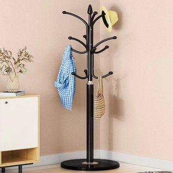 Coat Rack Floor Household Hanger Hanger Vertical Living Room Bedroom Clothes Indoor Room Hanging Bag Simple Shelf