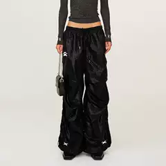 SMFK Star Phantom Wide Leg Sweatpants Fashion Embroidery Thin Ultralight Casual Pants 25 New