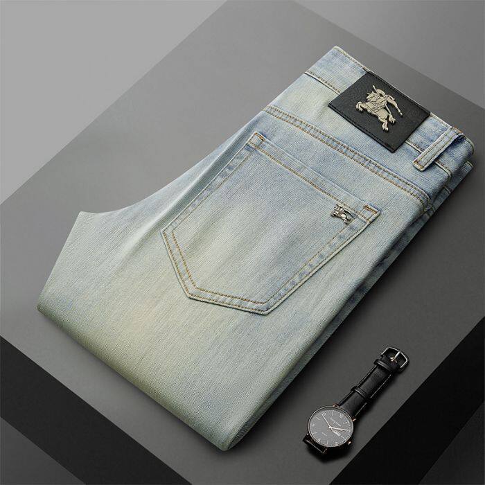 Quần Jean Dáng Suông Nam Cotton Cao Cấp Màu Đen, Xám...