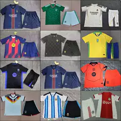2627 World Cup Popular Kits England Argentina Real Madrid Spain Fan Club Football Uniforms Wholesale