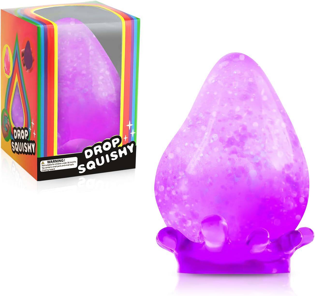 亚马逊Nee Doh梦幻水滴麦芽糖捏捏乐dream squishies外贸解压玩具