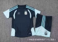 26-27 argentina royal blue short-sleeved suit