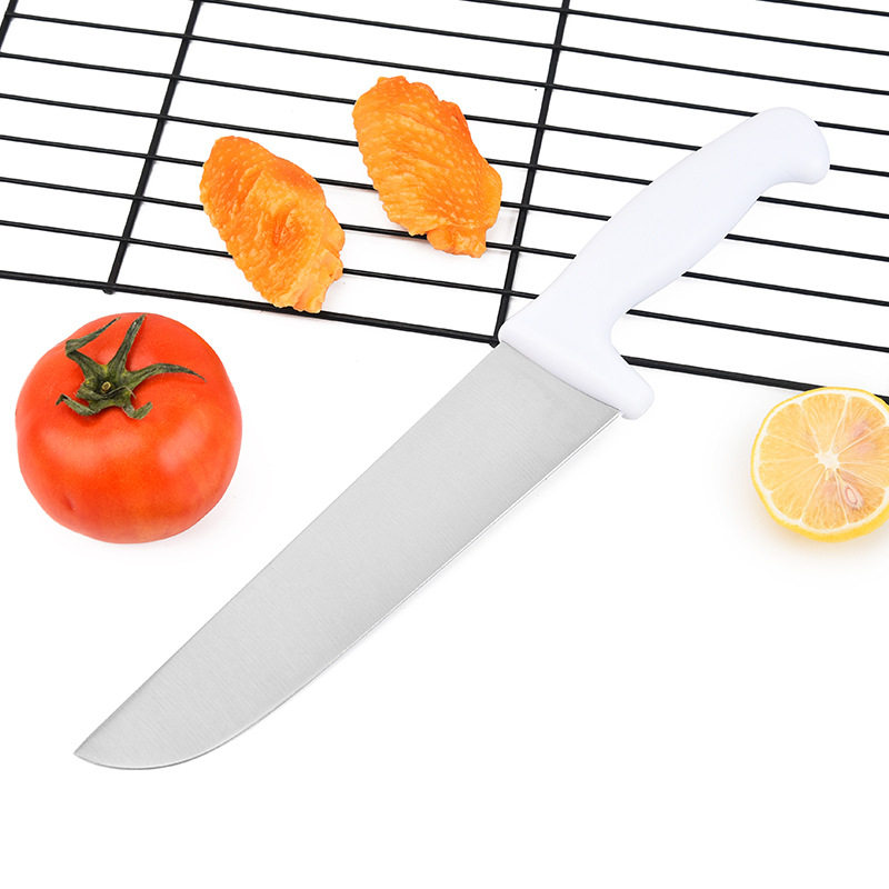 Foreign trade barbecue two-piece kitchen knife set chef knife barbecue meat fork sharpener BBQ camping tools
