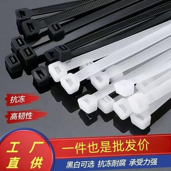 Self-Locking Cable Ties, Nylon Cable Ties, Plastic Cable Ties, Direct Sales from Manufacturers, Large Prices, Thickened and Durable