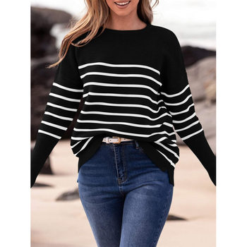 2026 Cross-Border New European and American Maternity Sweater Round Neck Loose Top Cross-Border Dropshipping