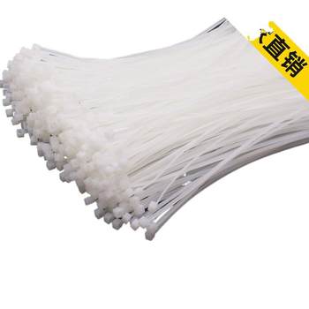 Nylon cable tie factory wholesale cold-resistant cable self-locking tensioner plastic fixed buckle cable rolling belt bundle