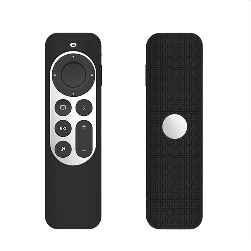 Suitable for Apple Apple Tv4K Remote Control Protective Cover All-Inclusive Appletv Remote Control Silicone Cover 2021 Model