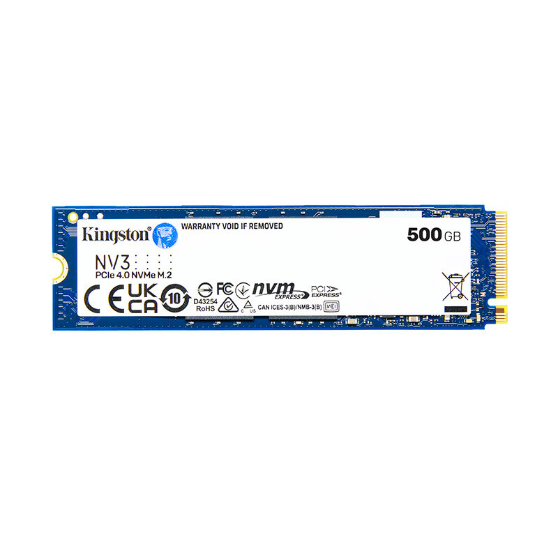 Подходит для твердотельного накопителя Kingston SSD NV3 500G 1T 2T для настольного ноутбука M.2 интерфейс протокола NVMe Изображение 1