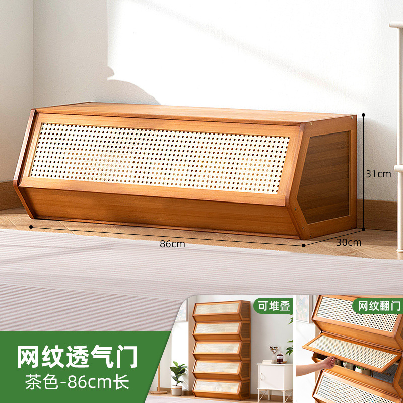 书柜置物架客厅带柜门储物柜一体格子柜展示柜落地多层组合柜书架