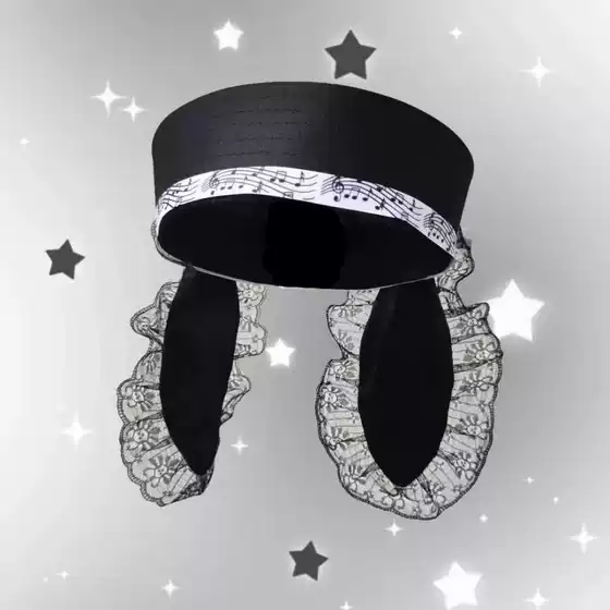 Lace Bunny Ears Musical Note Sailor Hat Subculture Lolita Navy Style Beret Cute Japanese Hat