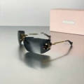830 54y black gray-single glasses