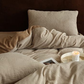 High-End Super Warm Milk Velvet_Winter Velvet Thickeneded Four-Piece Anti-Static Bed Bed Sheets Quilt Cover Accessible Luxury Bedding