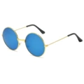 Gold frame blue mercury