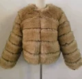 Raccoon fur single color