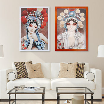 Solid Wood photo frame wall A3a4 sketch framed picture frame 4 8K jigsaw puzzle poster 28 inch 2 24 inch 36 inch full open