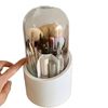 360 rotating cosmetic brush storage barrel dustproof pen holder brush beauty brush storage box ins advanced storage barrel brush