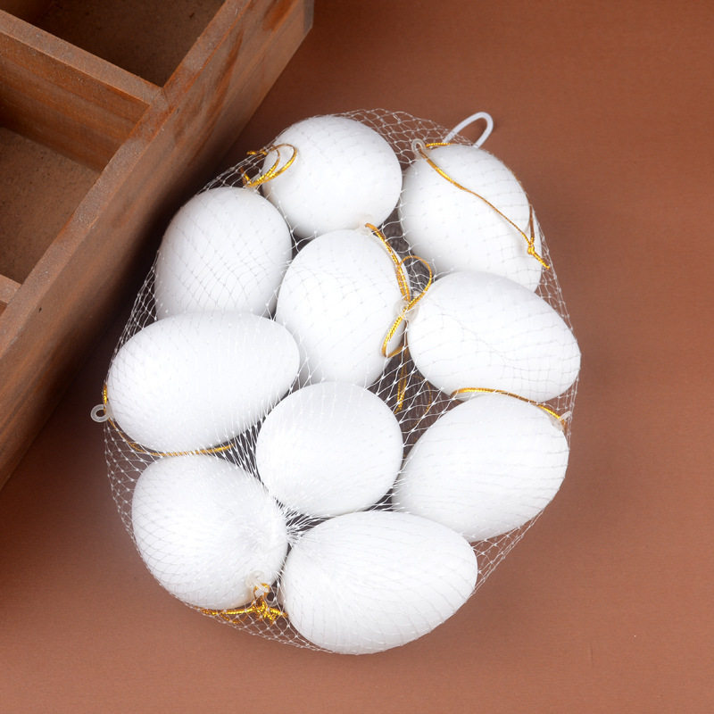 Children's Handmade Painting Protein Egg Kindergarten DIY Hand-Painted Plastic Easter Egg Easter Egg