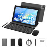 Новая международная 10,1-дюймовая система Android 15 с клавиатурой, мышью, кожаным чехлом, сенсорным пером, бизнес-планшетом