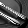 Cross-Border Wholesale Western-Style Knife, Fork, and Spoon Forged from 304 Stainless Steel Knife, Fork, and Spoon Set Stainless Steel Western-Style Tableware Set