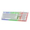K5 Cool Glowing Mechanical Keyboard Feel USB Keyboard Wired Notebook Universal Computer Gaming Keyboard and Mouse Keycaps