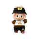 Clothes only suitable for rabu doll clothes 123labubu clothes 17cm pendant doll plush suit skirt