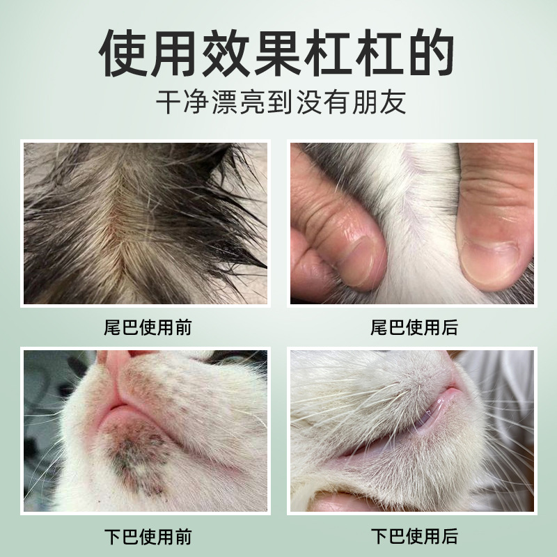 雪貂留香猫多爱猫咪去油膏100g猫咪沐浴露毛发护理去黑下巴油尾巴