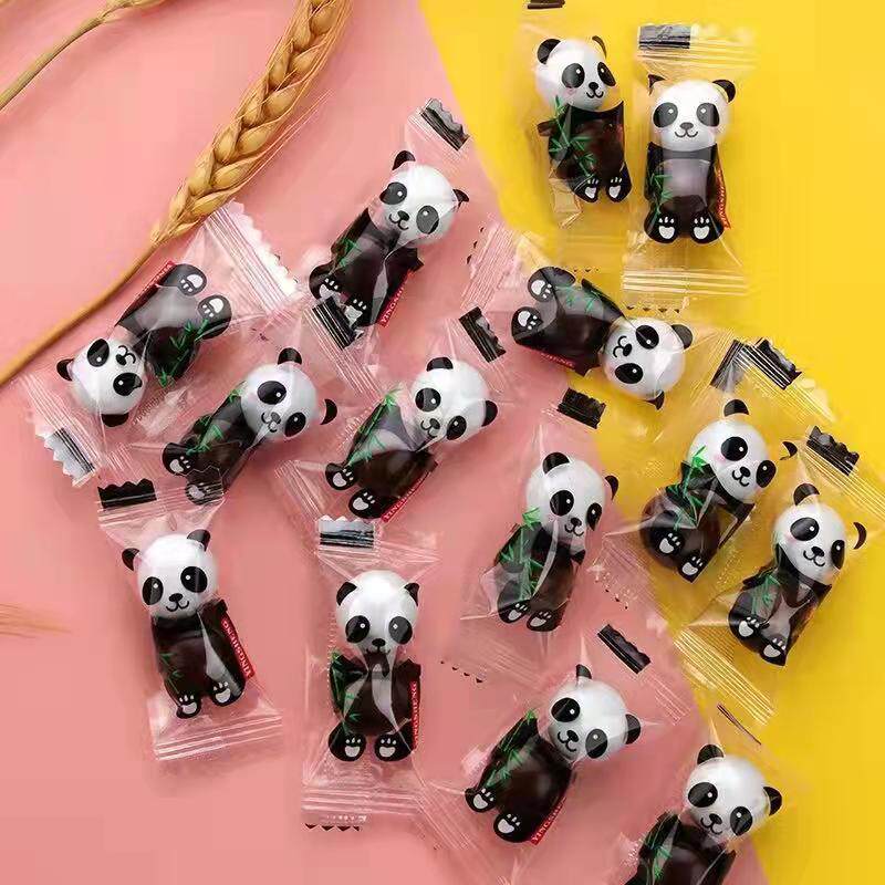 Panda Mai Li Su Small Snack Sandwich Chocolate Bean Year Goods Children's Bulk Candy Fruit (Cocoa Butter Subcacao Butter)