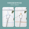 Retractable Stainless Steel Clothes Drying Rod for Home Use, Single Rod for Dormitory