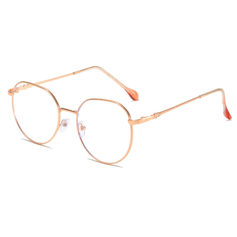 New anti-blue light square glasses TikTok same style plain beauty artifact popular Net red glasses frame female Korean style fashion glasses