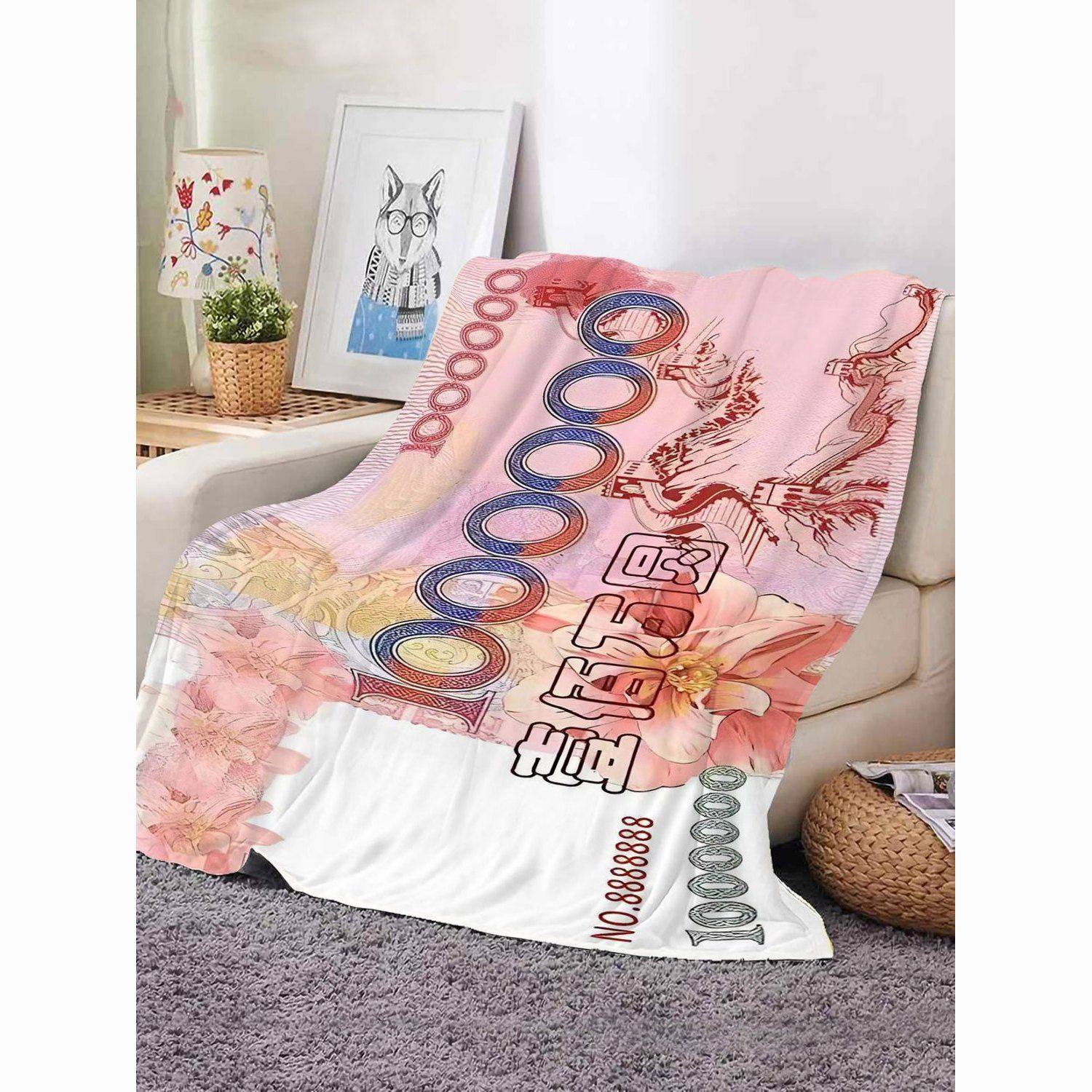 Flannel Blanket Gift Office Blanket Throw Blanket Air-Conditioned Room Campus Dormitory Shawl Sofa Gift Box Super Soft