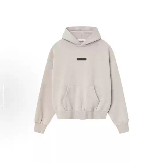 Season 9 Fog Essentials Autumn and Winter High Street Fashion Brand American Velvet Loose Hooded Sweatshirt for Men and Women
