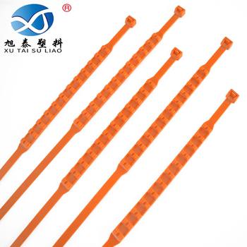 Supply of Automotive Snow Nylon Cable Ties 12*930 Orange Snow Use Cable Ties Emergency Use Anti-Slip Cable Ties