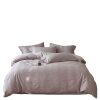 Autumn and Winter Warm and Skin-Friendly Mother and Baby Embossed Jacquard 100S Long-Staple Cotton Brushed Four-Piece Set, Pure Cotton High-End Bedding