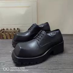 B Bajia men's classic leather thick-soled men's leather shoes increased men's leather catwalk fashion shoes wholesale Guangzhou goods
