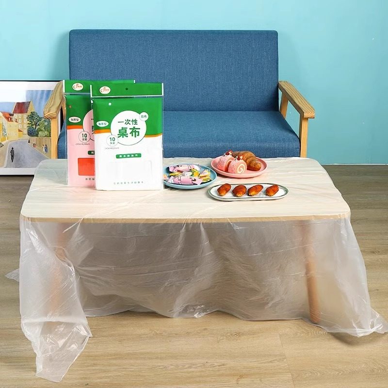 Tablecloth Disposable Tablecloth Thickened Commercial Household Hotel Restaurant Tablecloth Round Table Square Table Camping Square Tablecloth